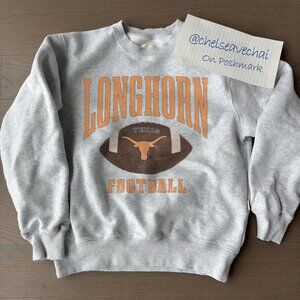 Vintage University Of Texas Longhorn Football Crewneck Sweatshirt 90s NCAA Shirt